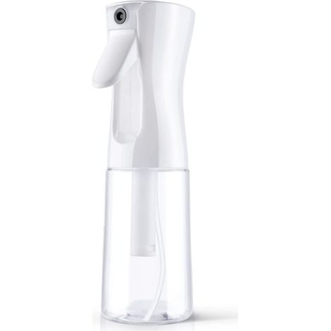 Flacons Pulvérisateur- 200ml Blanc et Transparent Rechargeable Bouteille de Vaporisateur en Plastique pour Jardinage Nettoyage Beauté (1/5)