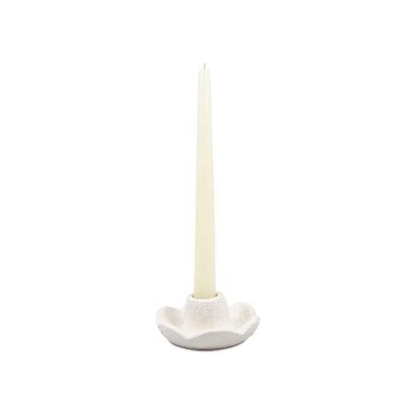 ANDREA HOUSE AX25032 Candelabro Dolomita Flor Ø10X5Cm - ref: AX25032