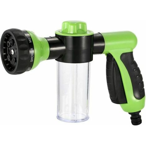Multifunktionale Auto Schaum Wasser Pistole Garten Bewässerung Werkzeuge Hochdruck Washer Sprayer (1/4)