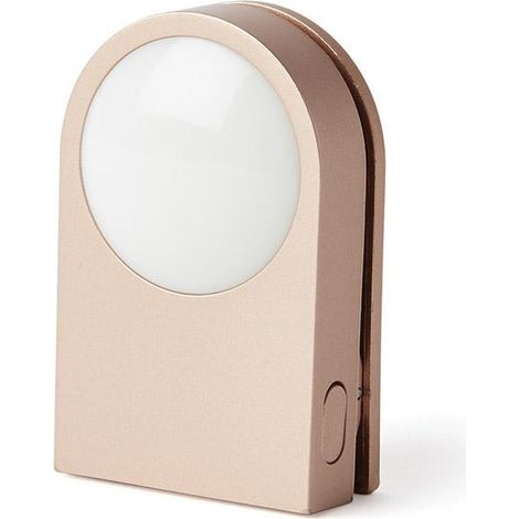 Schreibtischlampe Lexon Lucie gold wiederaufladbar USB-C Aluminium (1/5)