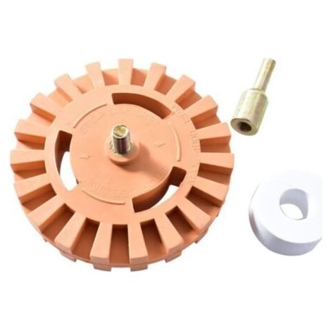 Werkzeug zum Entfernen von Gummiaufklebern von 4-Zoll-Reifen für Autos, Fahrräder, Lkw und Motorräder, Dicke: 20 mm (1/5)