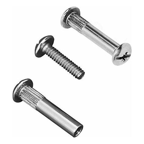 DEESSE SHOP - Vis de raccordement Acier nickelé M6 x 31-37 mm 50 pièces (1/5)