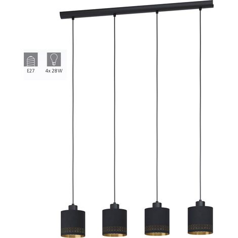 Eglo ESTEPERRA Lampadario a Sospensione, Nero (1/5)