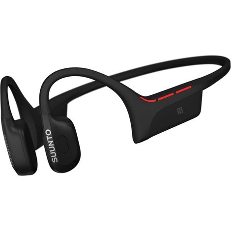 SUUNTO Wing 2 Auriculares Bluetooth de oreja abierta, conducción ósea, IP66, luces de seguridad inteligentes, 12H Autonomía, Neg (1/5)