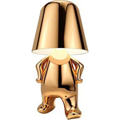 Kleine Nachttischlampe mit Touch-Dimmfunktion und 3 Modi – ideales Geschenk (1/5)