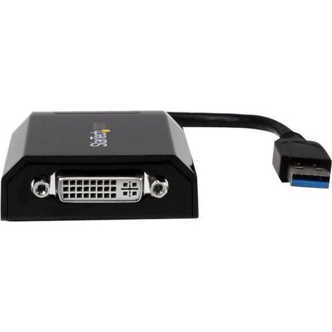 StarTech.com USB 3.0 auf DVI / VGA Adapter - 2048x1152 - Externe Video und Grafikkarte - Adapterkabel für einen Bildschirm(erweitert oder gespigelt) - Unterstützt Mac und Windows (1/5)