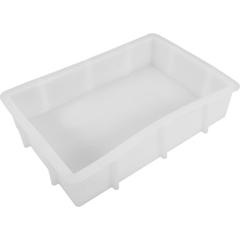 Moules rectangulaires en silicone de grande taille au design (1/5)