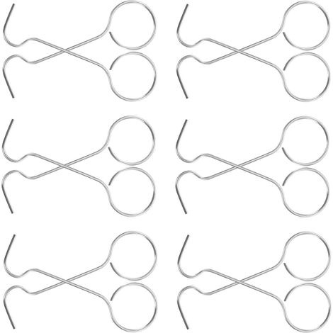 de débouchage pour canalisations en acier inoxydable lot de (1/5)