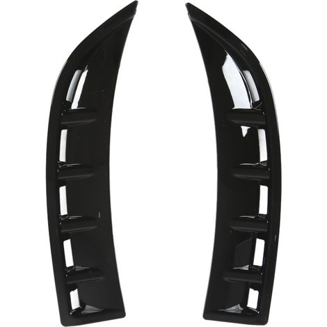 Spoiler anteriore a becco d'anatra, 2 pezzi, nero lucido, per paraurti anteriore, presa d'aria, spoiler di ricambio per CLA C118/X118 AMG-Line 2020+
