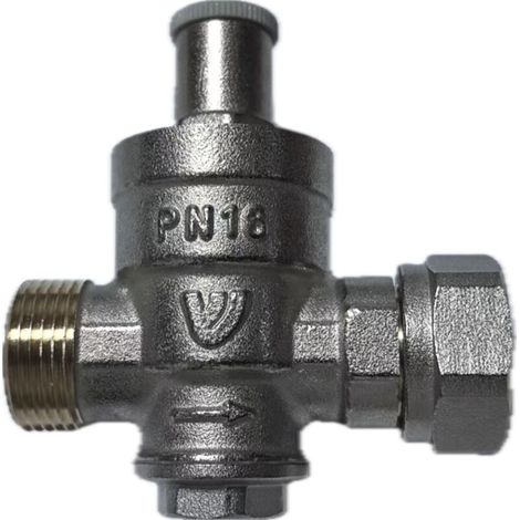 Réducteur De Pression - 3/4" MF - 1,5 À 6 Bar - PN16 - Filtre Inox Intégré - Laiton CW617