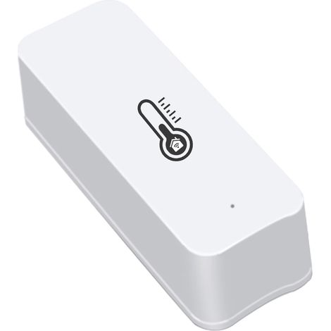 Détecteur intelligent de température et humidité capteur domotique intérieur mesure en temps réel via APP mobile avec liaison intelligente et buzzer