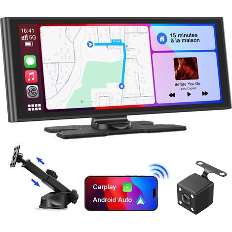 9.26 Inch Car for with Rear View Camera, Auto  OTA Updates, GPS Navigation, Voice Control, Bluetooth, Mirror Link, AUX/FM (1/5)