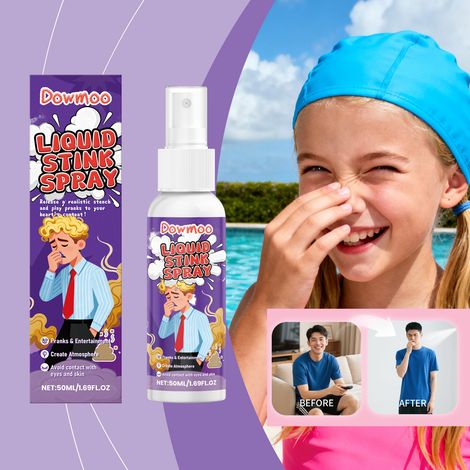 Stinkender Furzspray, tragbar, lustiger und realistischer Duft für Partys für Erwachsene – 50 ml -- DE (1/5)