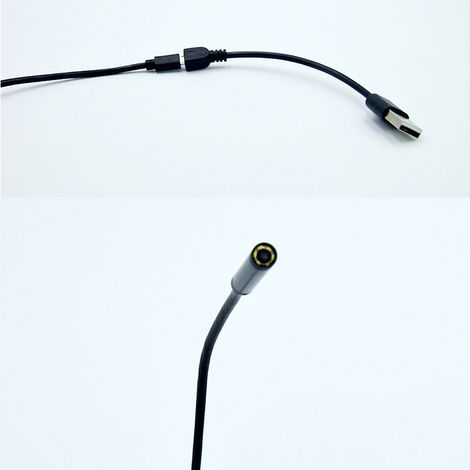Endoscope pour téléphone Android 7 mm, caméra endoscopique USB pour la réparation de canalisations industrielles et automobiles, câble flexible de 7 mm à 2 m (1/5)