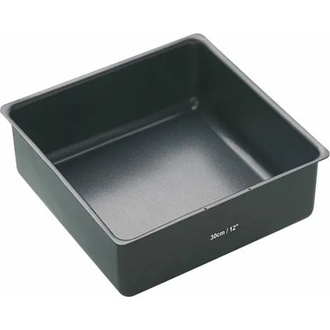 MasterClass Non-Stick Deep Loose Base Cake Pan Square 30cm (12)