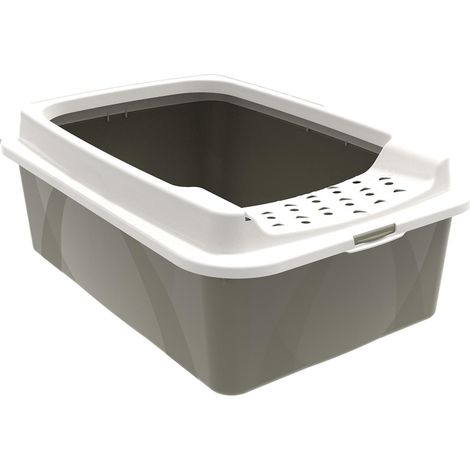 Bac a litiere avec rebords - ROTHO MYPET - BONNIE - 57.2 x 39.3 x 20.9 cm - Cappuccino (1/2)