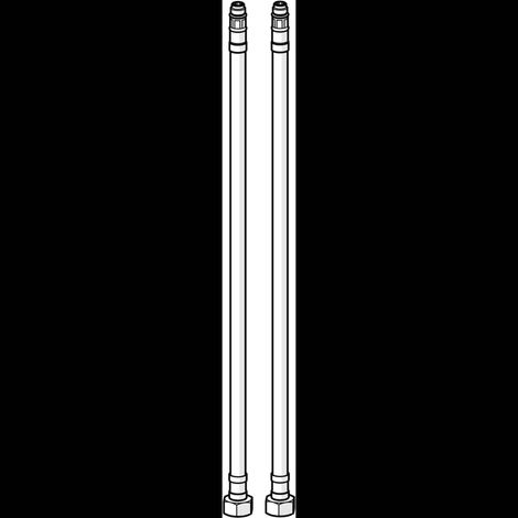 Hansa Anschlußschlauch 59914095 Länge 375mm, G3/8-M10x1 (1/2)