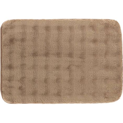 Teppich mit pelzoptik courchevel 40x60 cm – taupe - Tendance (1/3)