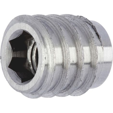 Insert à visser HC8, Allen n°8, perçage D12mm pour vis M8, 4 pièces. (1/3)