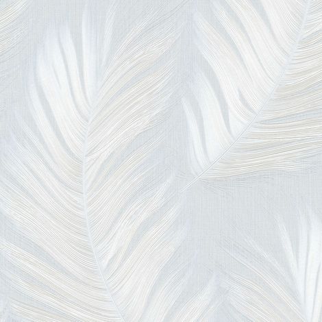 Vliestapete - AURORA - Hellblau Creme Weiß Bäume Blätter Erismann - 1051643 (1/5)