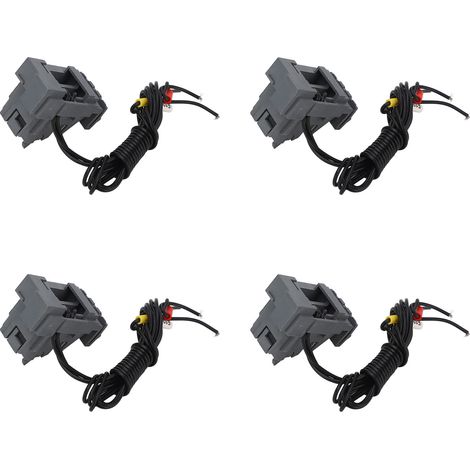 Bloc de contact auxiliaire (4 pièces) avec interrupteur à bouton-poussoir momentané, installation côté droit, 230 V CA (1/5)
