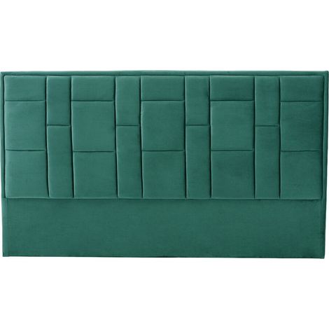 Tête de lit 180 cm - Velours - Vert - HERMINE