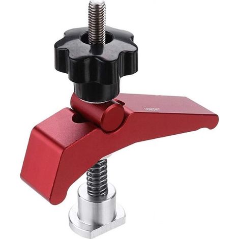 Track Clamp Set en Métal d'aluminium à dégagement rapide T Slot T Clamp Set Outils de travail du bois (1PCS) - RWBricolage ›Outillage à main et électrique› Outillage à main ›Pinces› Jeux de pinces (1/4)