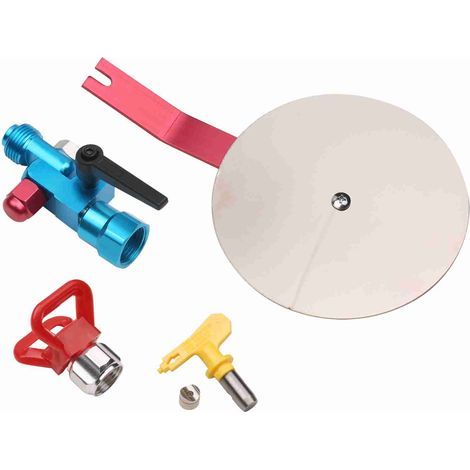 Ensemble D'outils de Guidage de Pulvérisation Universel, Plaque de Protection, avec Déflecteur Réglable et Buse de Pulvérisation pour la Pulvérisation (Outil Accessoire pour (1/5)