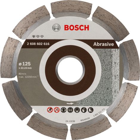 Bosch Diamond cutting disc Standard for Abrasive diamond cutting disc 2608602616