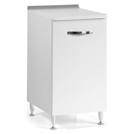 Mobile per cucina componibile con anta 30 cm bianco (1/5)