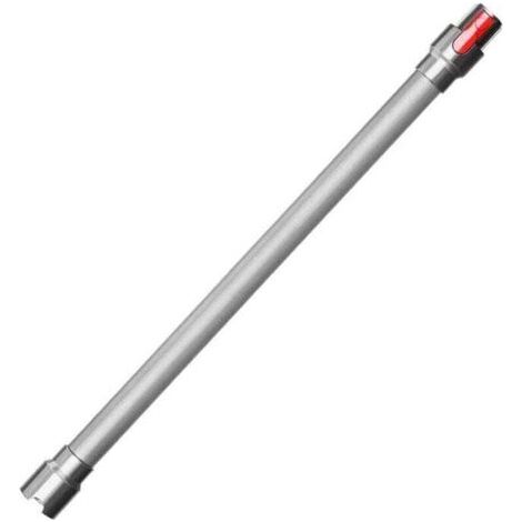 Tube d'extension de Rechange pour Dyson V11 V15 V10 V7 V8 Aspirateur Sans Fil, Tube Rallonge en Aluminium Baguette Extensible，Accessoire pour aspirateur,(Gris argent)