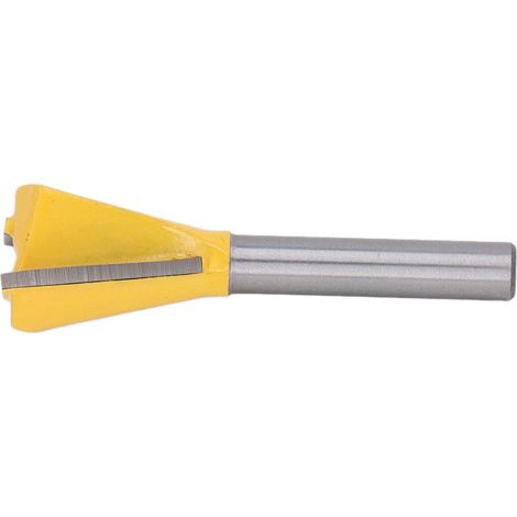 6-mm-Schwalbenschwanzfräser, 1/4-Zoll-Schaft, Holznutfräser, effizientes Fräswerkzeug, geschärft, Holzbearbeitung, 3/4 Zoll (1/5)
