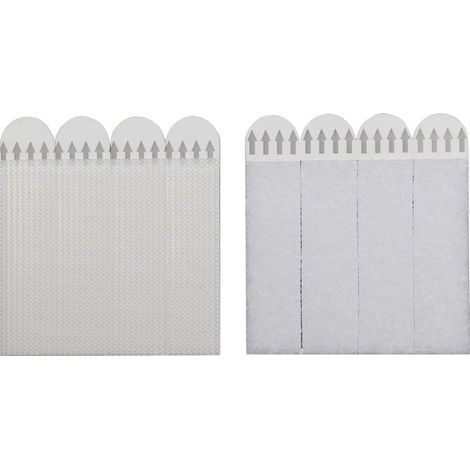 Strips Adhésifs Pour Accrocher Cadres - Velcro Auto-Adhésif 92 x 19 mm - Sans Clous Ni Dégâts Muraux - Pour Cadres Photos Miroirs Affiches - 12 Paires (1/5)