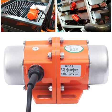 Senderpick – Vibreur à béton 90W – Moteur asynchrone 220V – Vitesse 3000 RPM – Protection contre la poussière et l'humidité