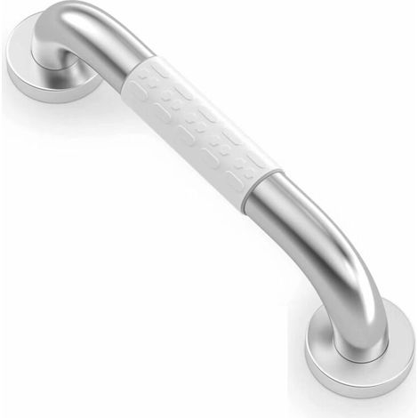 Barre d'appui pour toilettes, barre d'appui murale en acier inoxydable pour salle de bain, poignée de baignoire antidérapante, barre d'appui pour douche et salle de bain-AquaForge (1/5)