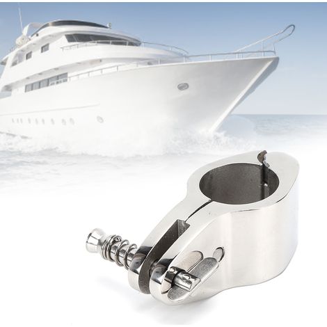 Verrou à mâchoires articulé en acier inoxydable 316 pour bateau, 25 mm (1 pouce), accessoire de quincaillerie nautique (1/5)