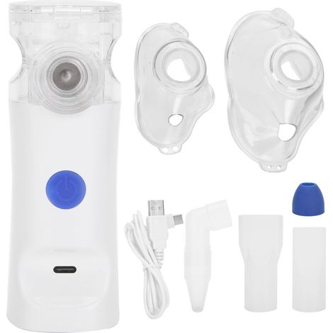 Nébuliseur Portable Adulte et Enfant - Inhalateur à Médicament Liquide (1/5)