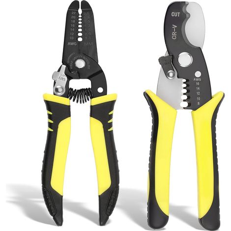 Ein 7-in-1-Kabelabisolierer für Elektriker, ein vielseitiger Kabelabisolierer. (1/5)