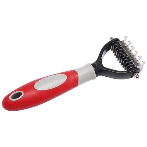 Professional Pet Double face Open Knot Rakes Peign Brush Dog Grooming Trimmer (1/5)