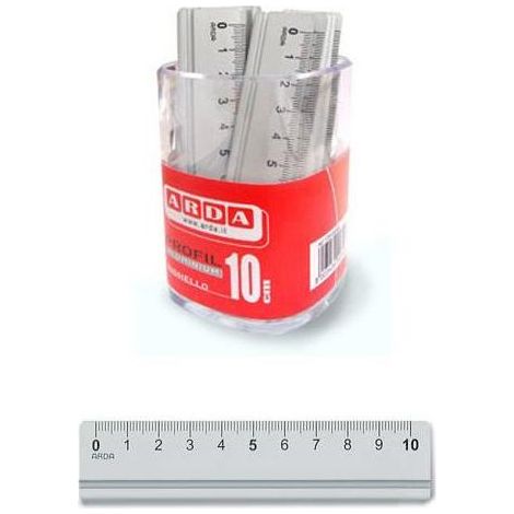 CF15 RIGHELLI ALLUMINIO BARATT.10CM