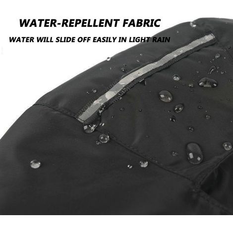 Thermokneeprotektoren für Motorräder, Beinschoner, winddicht, wasserdicht, mit Reflektorstreifen und Klebebändern für Damen und Herren (1/5)