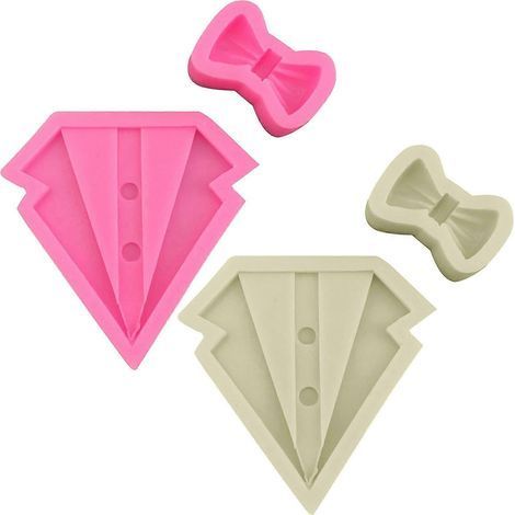 3D-Backform aus antihaftbeschichtetem, lebensmittelechtem Silikon in Form einer Fliege, Küchenzubehör von Jikaixiang (1/5)