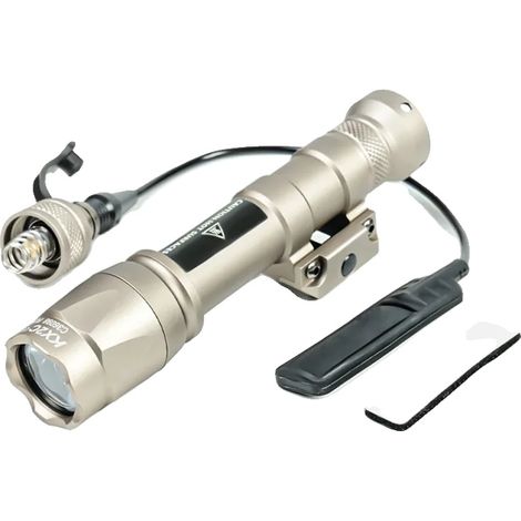 Torcia tattica a LED ad alta intensità, 500 lumen, modello DE-M600C LED (1/2)