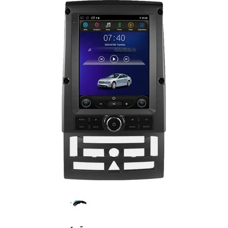 Carplay, fonctionnalités multimédias, système de navigation, compatible avec Peugeot 407 SW 2004-2011 407 Coupé, P1 AHDC6 (1/2)