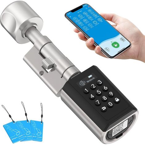 Welock Cilindro Elettronico per Porte Smart Bluetooth con Tastierino (1/5)