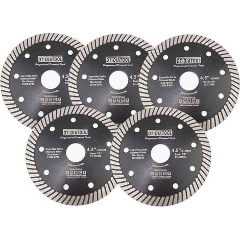 Diamant Trennscheibe 115mm dünn Fliesen Marmor Keramik 5 115mm (1/5)