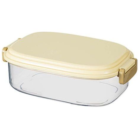 Bocaux de conservation en verre hermétiques avec couvercles - ensemble de récipients rectangulaires pour mariner, cuire et conserver les aliments. (1/5)