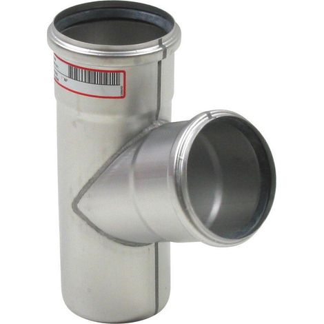 BLÜCHER EuroPipe Abzweiger 67,5 Grad 1.4301, 110x110mm