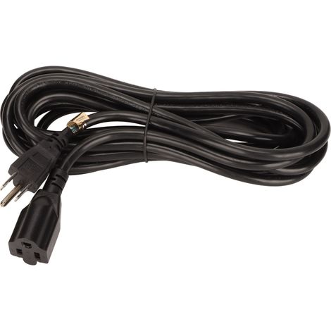 Câble de rallonge d'alimentation 16AWG robuste 3 broches US NEMA 5-15P vers 5-15R 125V 5 mètres pour ordinateur écran TV HD (1/5)