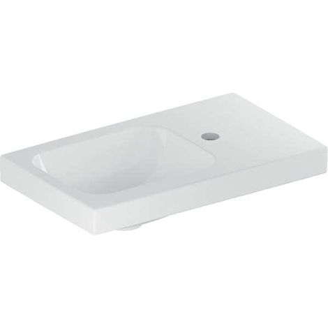 Geberit iCon Light lave-mains, 53 cm x 31 cm, avec trou de